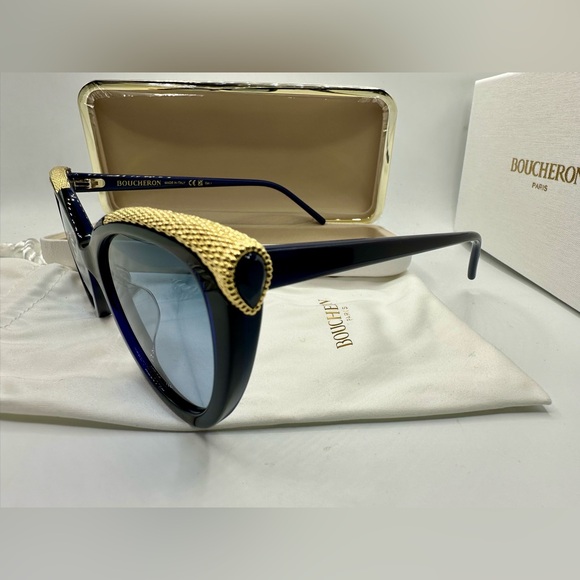 🏆Boucheron 18K Gold Plated BC0116S-002 !Made In Italy ! - Picture 3 of 16